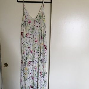 Love stitch cocoon maxi dress